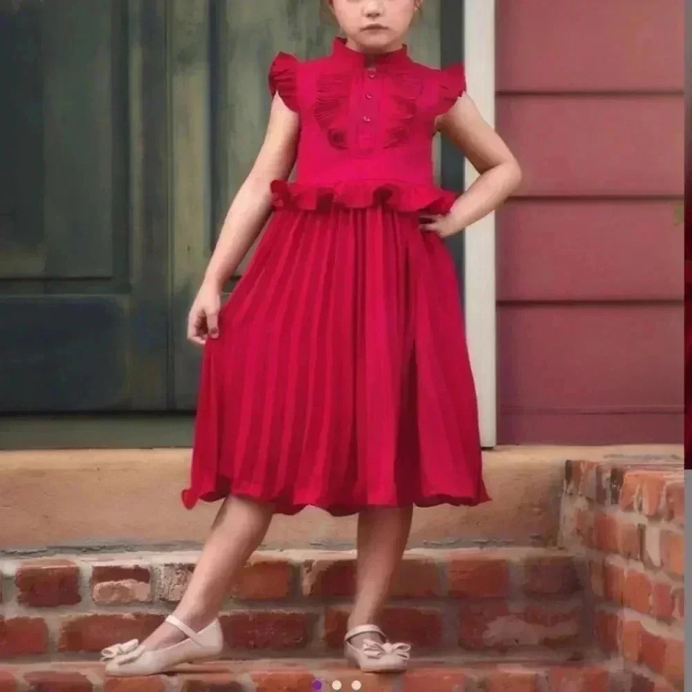 3 for 30$ Trish Scully baby girls red dress NWT